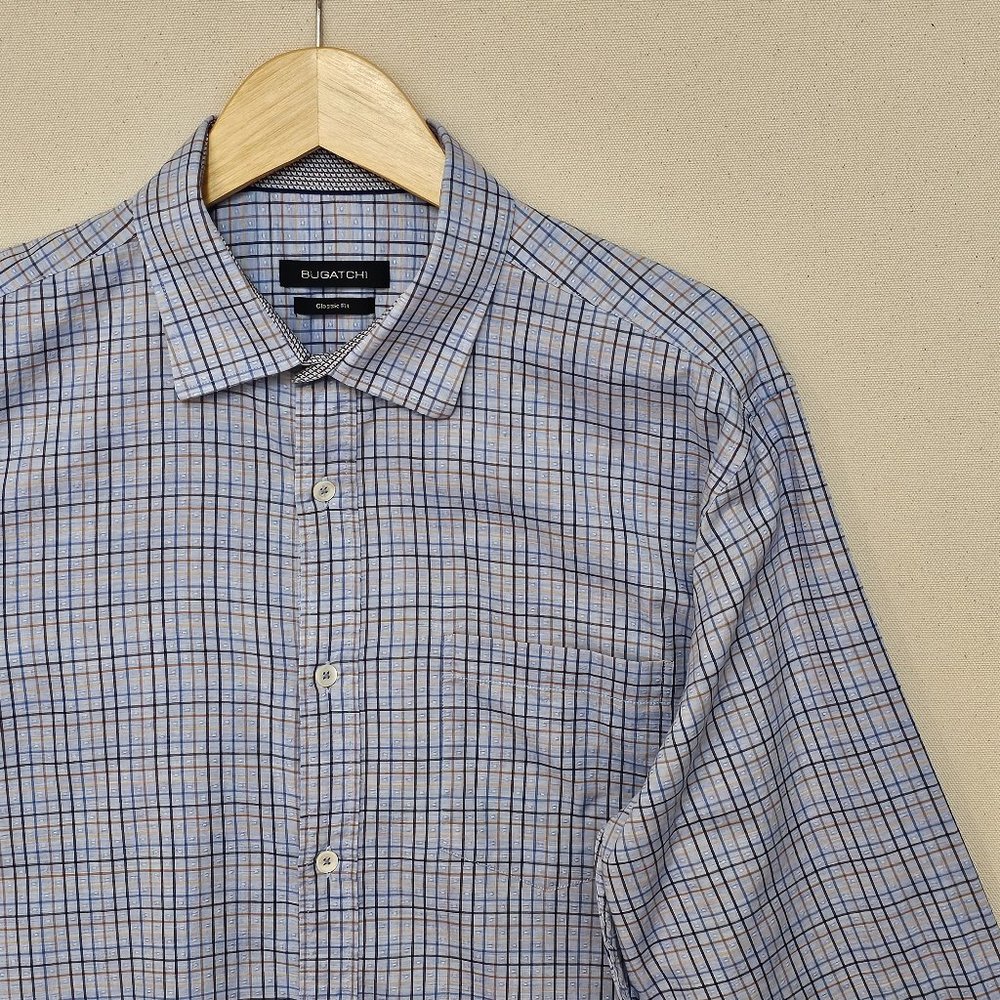 Bugatchi Classic Fit Button Down L
